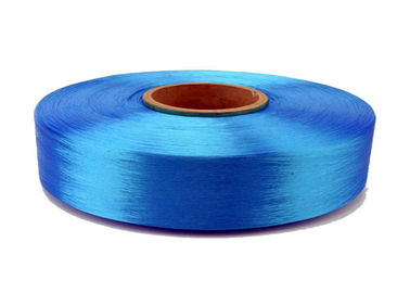 중국 파란 고강도 색깔 가득 차있는 둔한 폴리에스테 털실 반지에 의하여 회전되는 100D/72F AA 급료 협력 업체