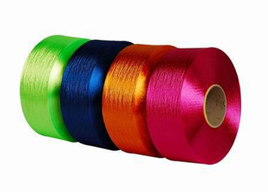 중국 다 색깔 폴리에스테 필라멘트 털실, 완전히 당겨진 회전된 폴리에스테 털실 100D/72F 협력 업체