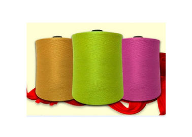 중국 염색한 60s/2 면 뜨개질을 하는 털실을, Recyled 면 길쌈 털실 환경 친화적인 진한 액체로 처리하십시오 협력 업체