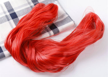 중국 빨간색 Eco 친절한 0.15mm 높은 강인 나일론 털실에 의하여 염색되는 낚싯줄 손으로 협력 업체