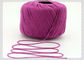 자주색 공상 뜨개질을 하는 털실, 아기 의류를 위한 Karn를 뜨개질을 하는 실크 면 협력 업체