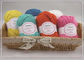 옷 스카프를 위한 다채로운 염색된 손에 의하여 뜨개질을 하는 지구 털실 공상 털실 협력 업체