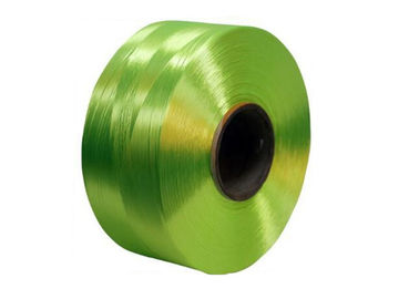 중국 매듭 이하 높은 광도 완전 그린 원사 매듭 이하 폴리에스테 털실 진한 액체에 의하여 염색되는 50D/24F 협력 업체