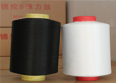 중국 회전된 나일론 6 높은 강인 털실, 나일론 짜임새 털실 40D/2를 익지않는 백색 색깔 둥글게 되십시오 협력 업체
