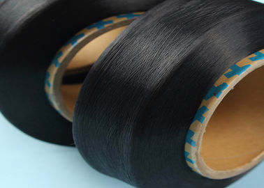 중국 까만 벌거벗은 스판덱스 털실 20D는, 높은 탄력 있는 스판덱스 편물을 위한 털실을 덮었습니다 협력 업체