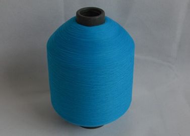 중국 높은 강인 진한 액체에 의하여 염색된 착색된 폴리에스테는 뜨개질을 하는 양말을 위한 털실 150D 300D를 Texturised 협력 업체