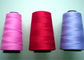 염색된 다채로운 100%년 폴리에스테 꿰매는 실 털실 40/2의 재봉틀을 위한 폴리에스테 실 협력 업체