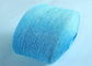 높은 강인 파란 스판덱스 벌거벗은 털실은/뜨개질을 하는 양말을 위한 반지에 의하여 회전된 Texlon 스판덱스 털실을 염색했습니다 협력 업체