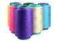 염색된 색깔 폴리에스테 DTY 털실은, 낮은 탄력 있는 폴리에스테 털실 150D/48F를 texturised 협력 업체