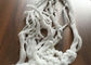 백색 폴리에스테 셔닐 실 털실, 5nm 친절한 공상 뜨개질을 하는 털실 환경 협력 업체